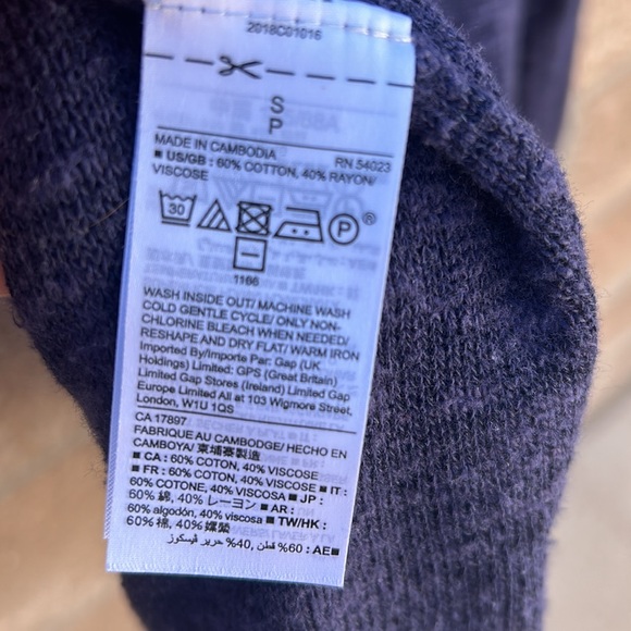 Gap navy sweater cardigan - Picture 5 of 5